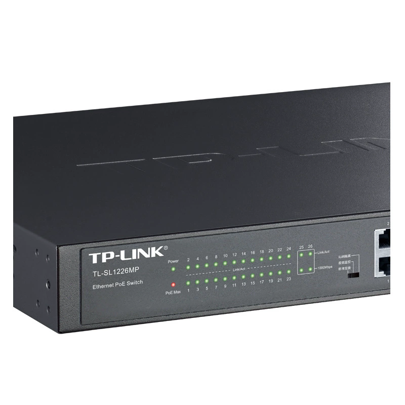 TP-Link TL-SL1226MP Gigabit UNIA Ethernet POE переключатель