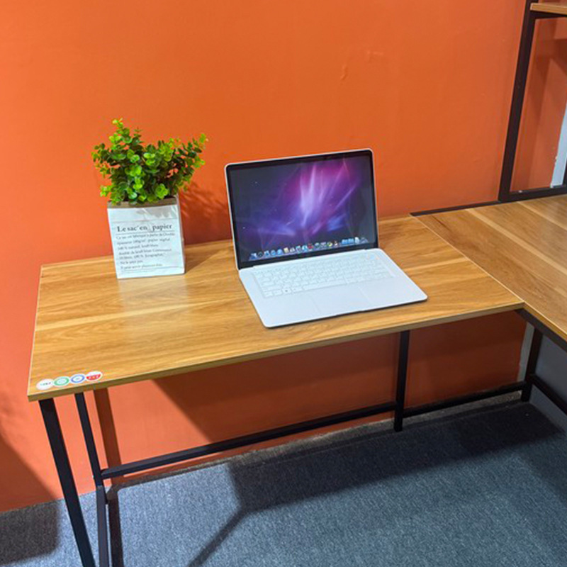 Bedroom Desk Simple Home L-Shaped Corner Table Corner Study Table Computer Shelf Layer Desk Storage Rack