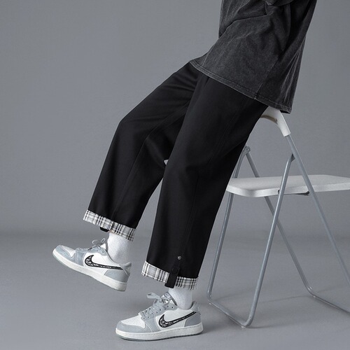 Original Host Trendy Versatile Instagram Literary Fashion New Style Quality Casual Pants Relaxed Japanese Minimalist Popular