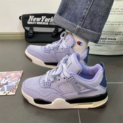  Hong Kong style air cushion casual sports shoes for men and women ins style retro student couple basketball running shoes trend