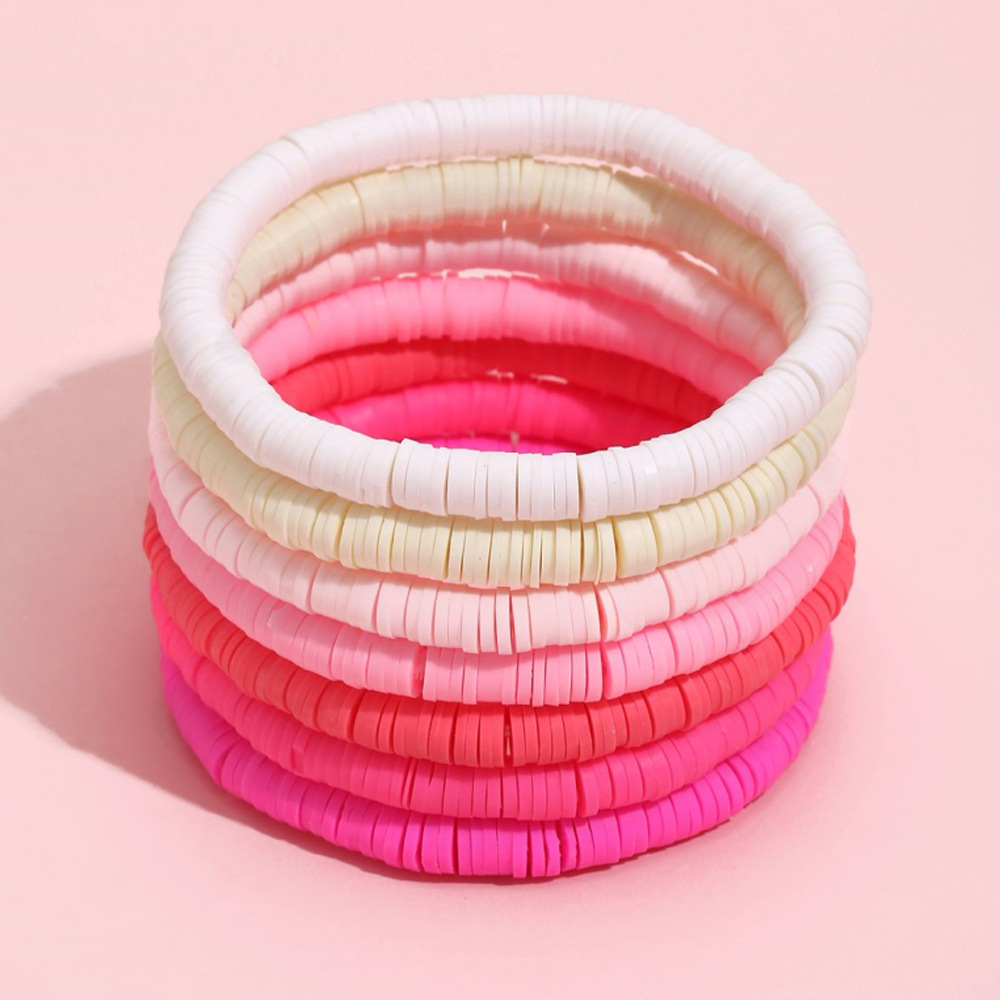 Fashion Geometric Soft Clay Wholesale Bracelets display picture 5