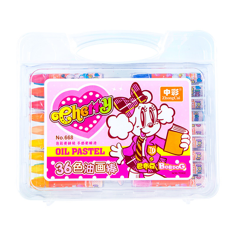 668 hexagonal aceite pintura palo 12 color crayón niños pintura traje graffiti arte pintura material estudiante papelería regalo