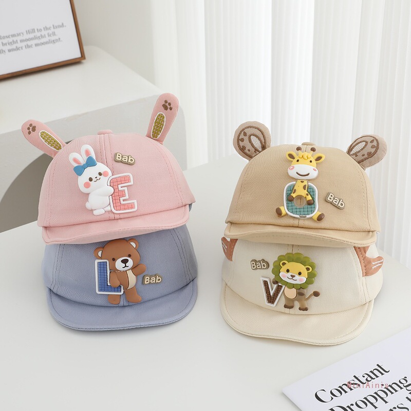2026 Series Soft Cap for Infants and Toddlers, Spring and Summer Korean Style Cute Hat, Duckbill Cap, Baby Brimmed Hat, New Model