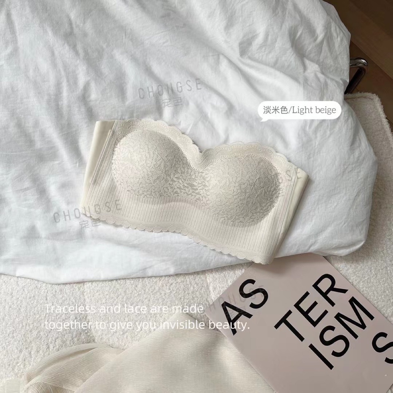 Venta caliente sin tirantes casual cómodo parte superior del cuerpo parche push up no corriendo Copa tubo superior sujetador ropa interior nuevo 7028