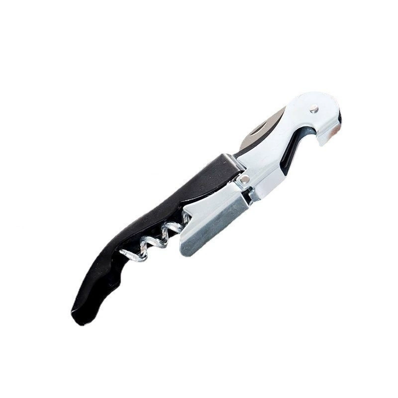 Seahorse Bottle Opener (Seahorse Saber) Stainless Steel, Corkscrew & Foil Cutter, 12.2×2.1×1 cm