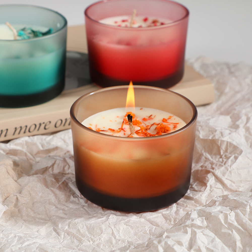 Nicho de cera de bananas de alto nivel regalos de decoración sin humo cera de soja hecha a mano fragancia de venta caliente transfronteriza