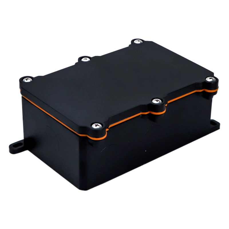 Пластиковая Водонепроницаемая коробка IP68 Черная наружная водонепроницаемая распределительная коробка, огнестойкая наружная непромокаемая герметичная коробка, распределительная коробка