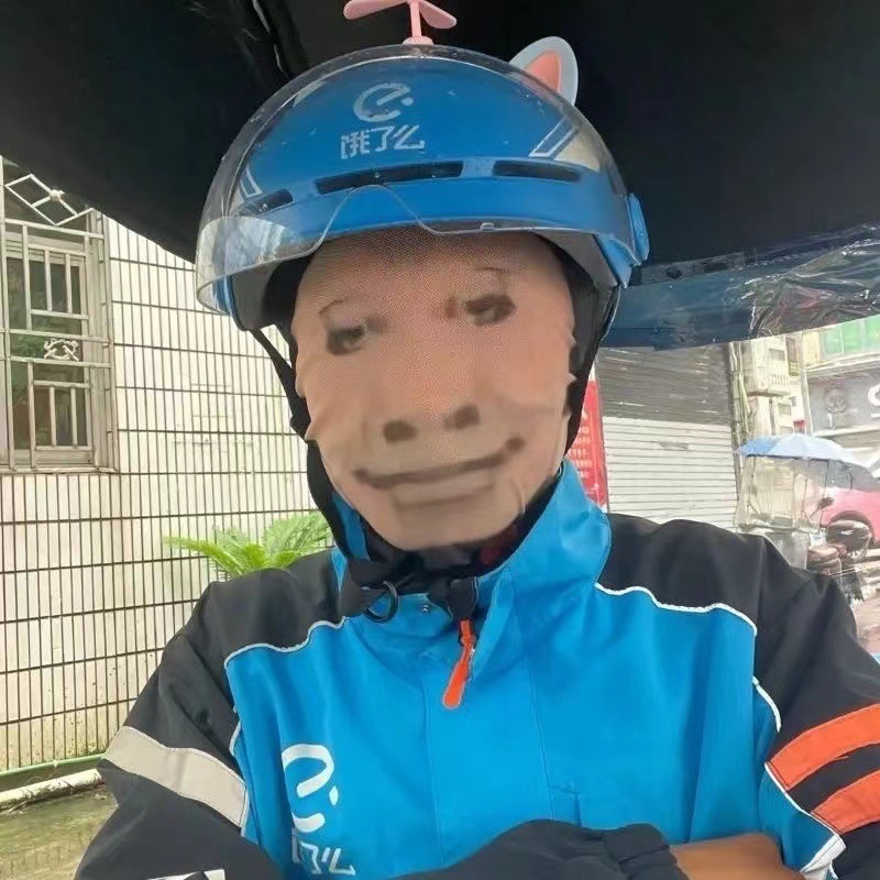 Máscara de mapa de dragón, capucha, máscara divertida, máscara falsa, rostro divertido, vestido, cabeza para llevar, cara sonriente