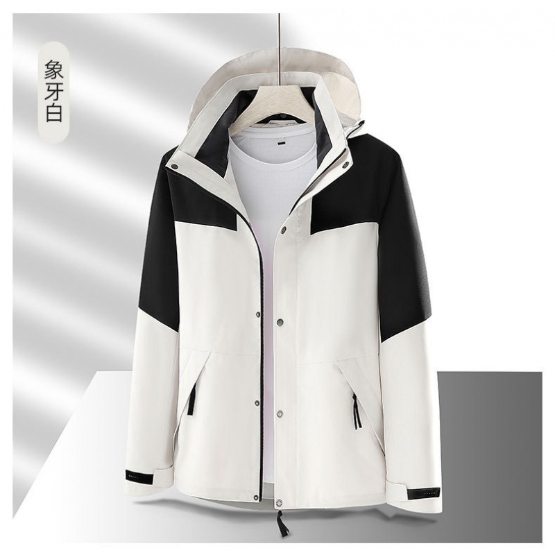 Tienda en línea primavera y otoño caliente a prueba de viento impermeable al aire libre chaqueta de montaña para hombres y mujeres un solo traje de asalto 9188
