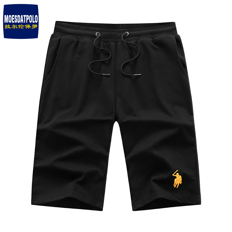 Larren Paul/MOESDATPOLO Sports Casual Shorts Men's Summer Loose Straight Waist Elasticated Pants