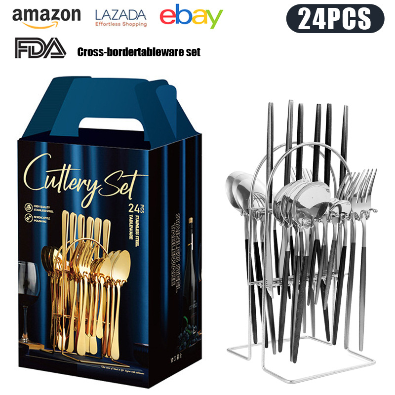 블랙&실버 24종세트 [행거세트]