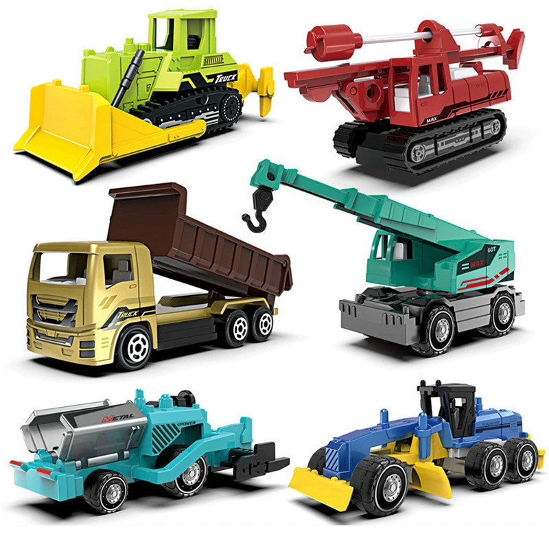 Металлическая игрушечная машина для мальчиков, масштаб 1:64