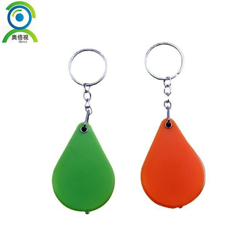 Пластиковый складной брелок увеличительное стекло для пожилых людей читать и читать газеты Портативный брелок