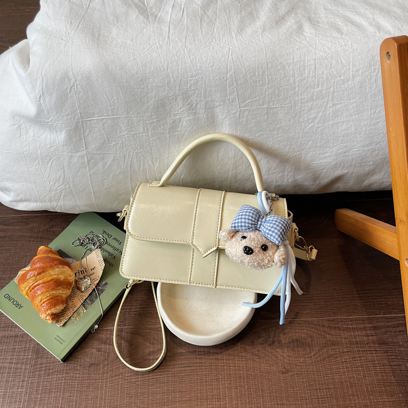 High-End Niche Design Small Square Bag for Women 2026 Summer New Style Single Shoulder Crossbody Bag Versatile Commuter Bag Simple