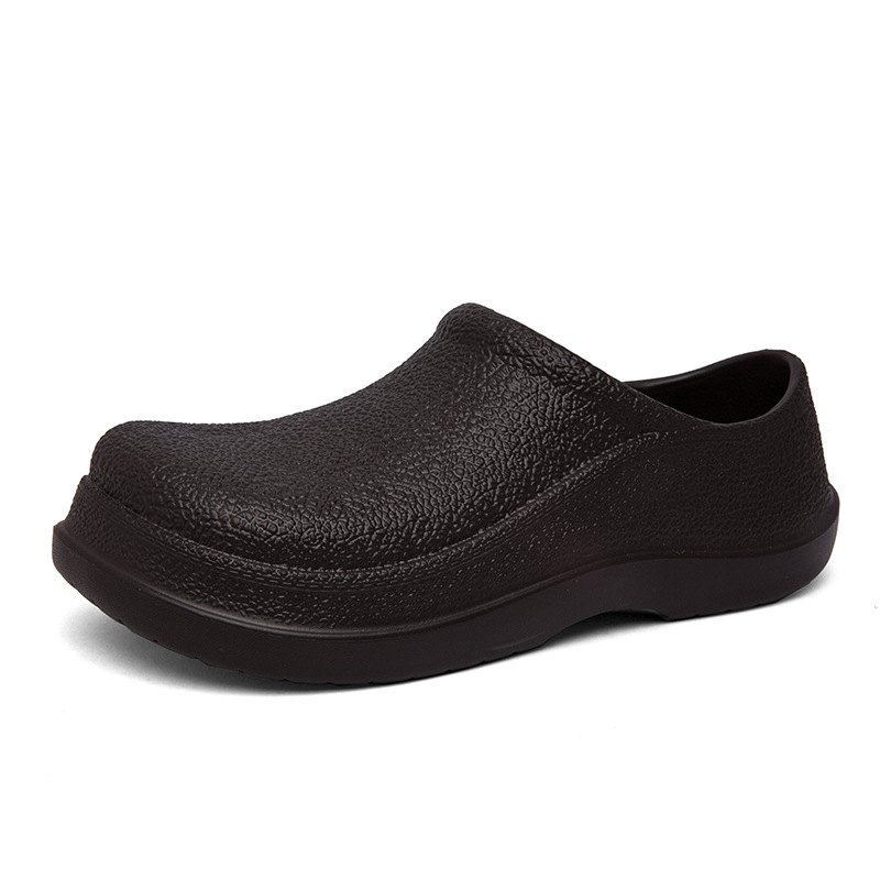 Zapatos de cocinero de primavera impermeable y antideslizante zapatos de cocina para hombre zapatos de trabajo negros image 8