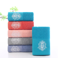 酒店毛巾純棉a類加厚吸水家用洗臉巾徽標可刺繡logo禮品毛巾批發