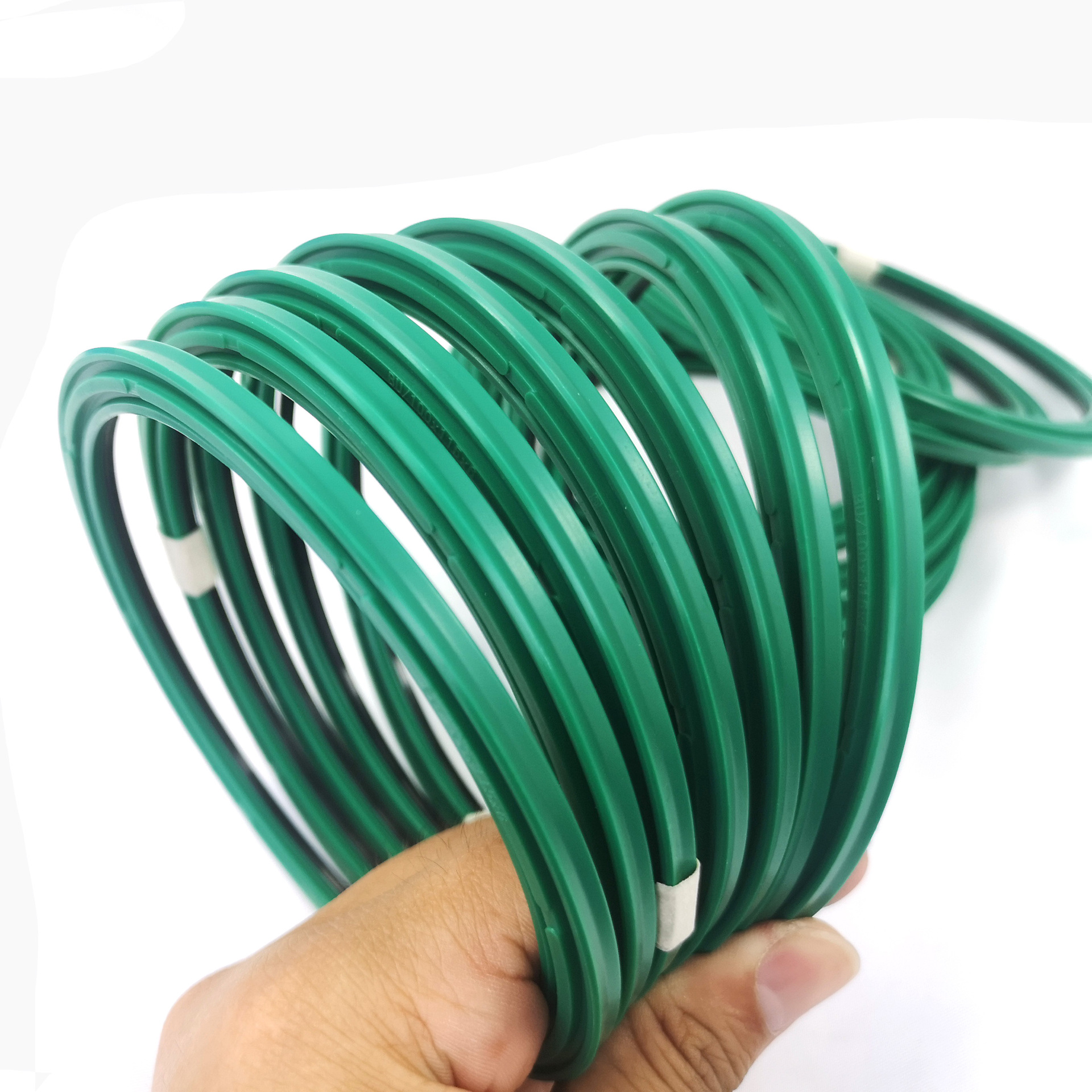 墨绿色聚氨酯BU型缓冲油封轴用泵车活塞杆密封100*115.5*6.1