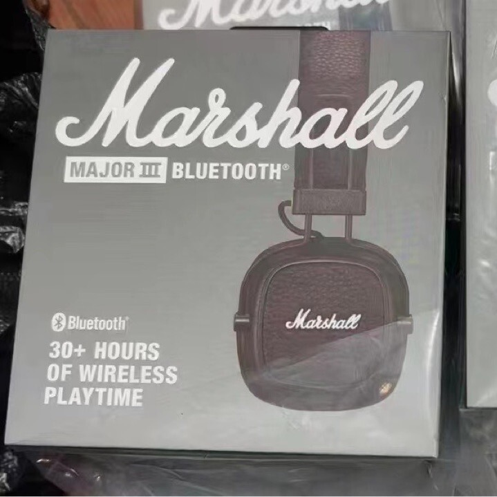 Cross-Border Applicable Marshall Major Iii Third-Generation Over-Ear Noise-Cancelling Wireless Bluetooth Mode Headphones Cross-Border Applicable Marshall Major Iii Third-Generation Over-Ear Noise-Cancelling Wireless Bluetooth Mode Headphones