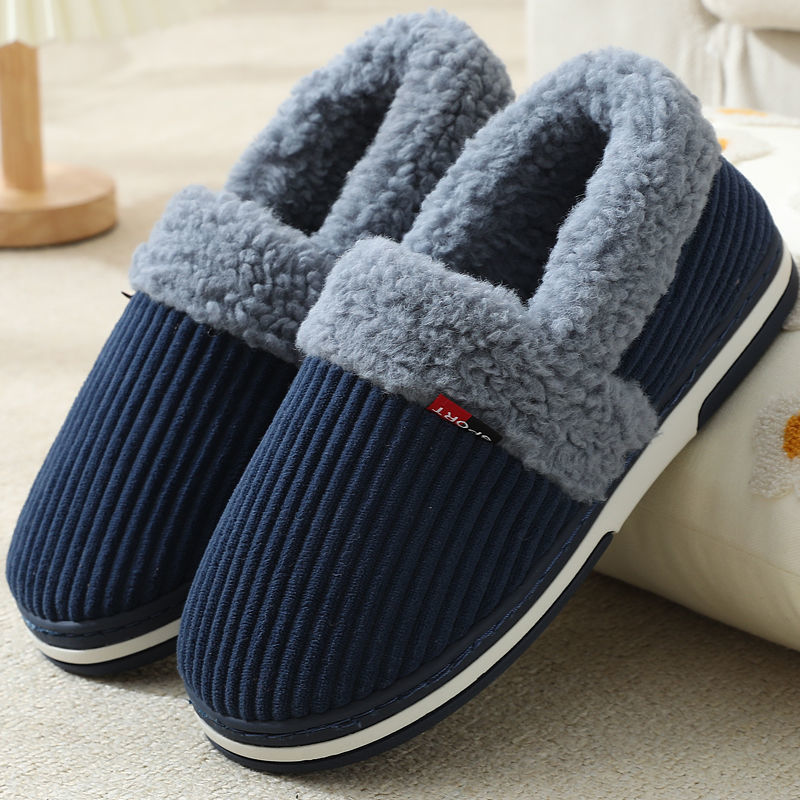 Warm Bag Heel Cotton Slippers Men's Winter Bag Heel Thick Sole Home Indoor Heel Cotton Shoes Women's Warm Bag Heel Cotton Slippers Men's Winter Bag Heel Thick Sole Home Indoor Heel Cotton Shoes Women's