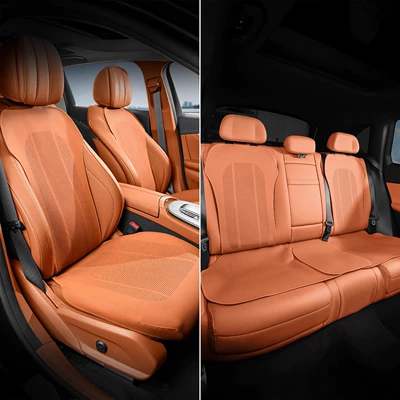 for Leapmotor Car Seat: Seat cushion, seat cover - surround-model-ideal-orange-one-front-seat-cushion