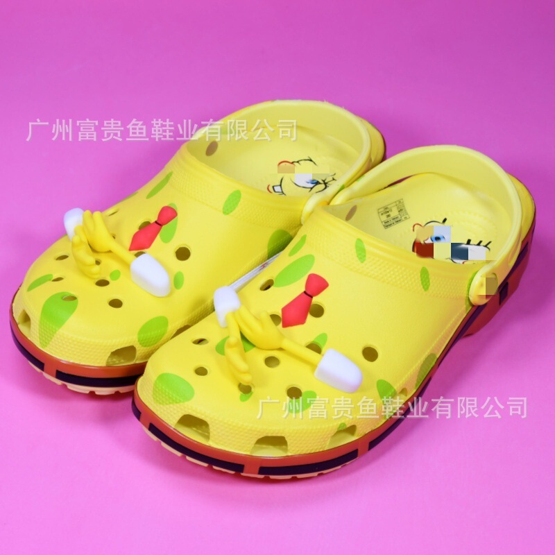 25 Years New Crocs Men's Shoes Women's Shoes Toe-Toe Slippers Beach Shoes Sandals Spongebob Outdoor Crocs 25 Years New Crocs Men's Shoes Women's Shoes Toe-Toe Slippers Beach Shoes Sandals Spongebob Outdoor Crocs