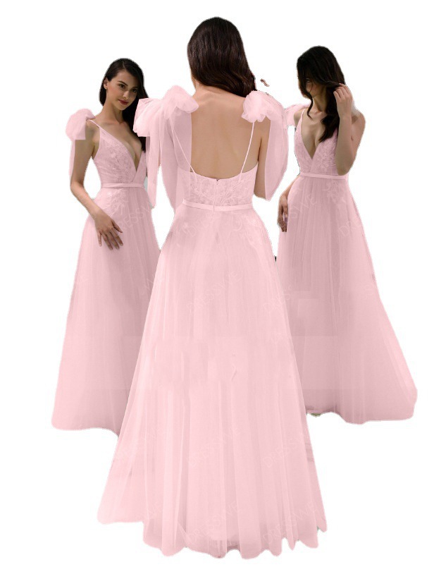 Ropa de mujer nueva para comercio exterior europeo y americano, vestido sexy sin mangas con escote en V profundo, vestido largo ajustado Dunhuang