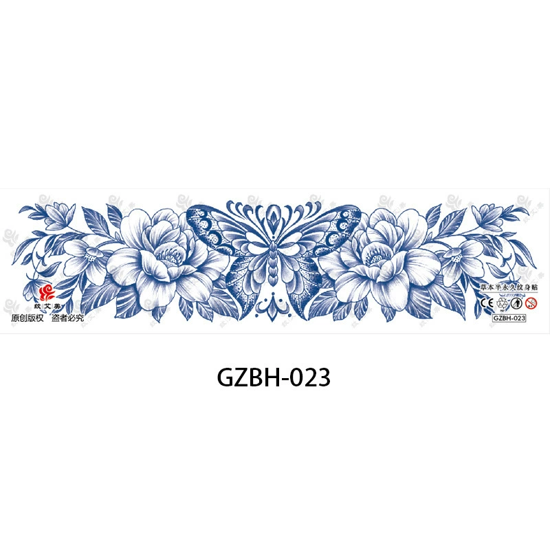 Herbal tattoo stickers, waterproof sticker, new collection