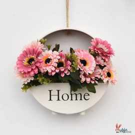 ✅监控摄像头遮挡装饰品墙体庭院墙面摆件自然绿植创意挂墙花