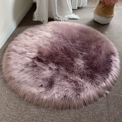 No-Wash Red Carpet Visual — Car Carpet - grape-purple-5050cm-square