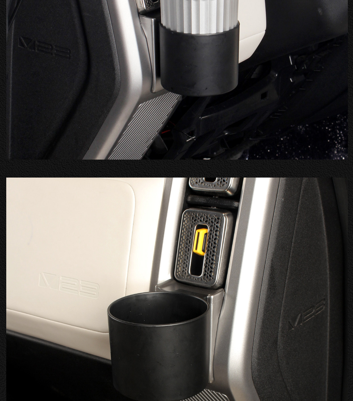 Suitable for ICAR V23 air vent cup holder, specialized car-mounted beverage cup rack storage organizer modification