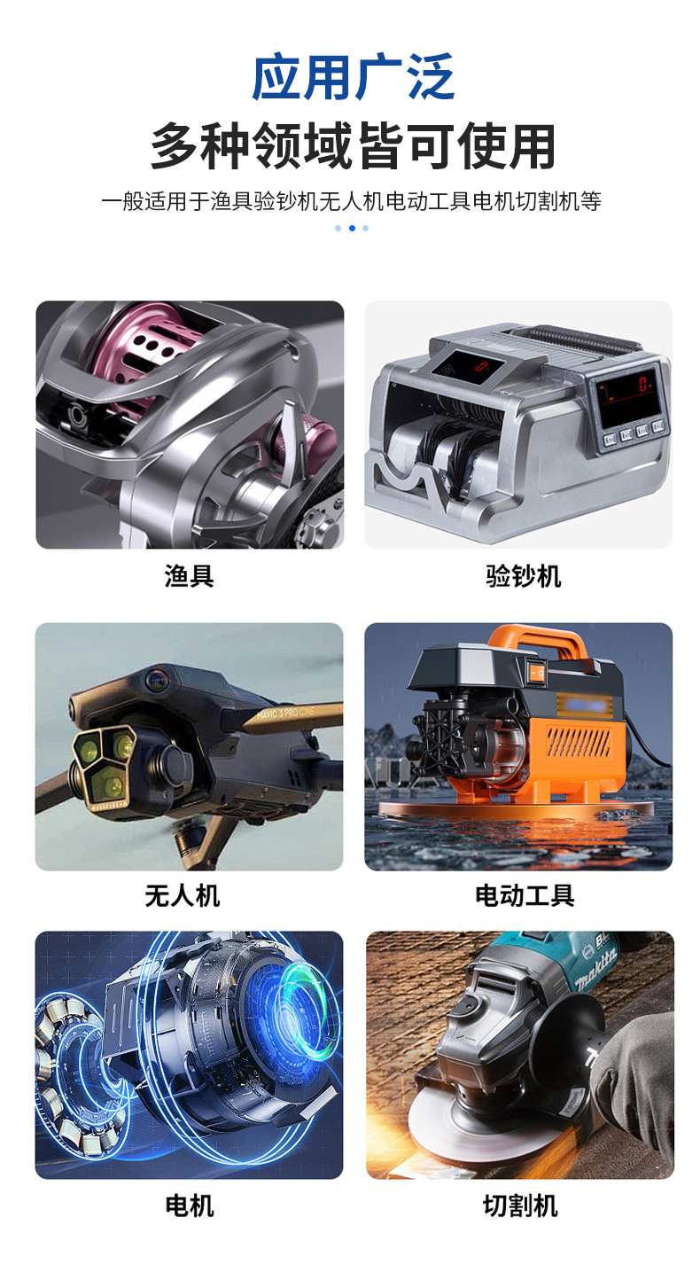 Heavy Duty Support Roller Bearing Low Friction Long Life Alloy Steel Build Fit for Crane, Forklift