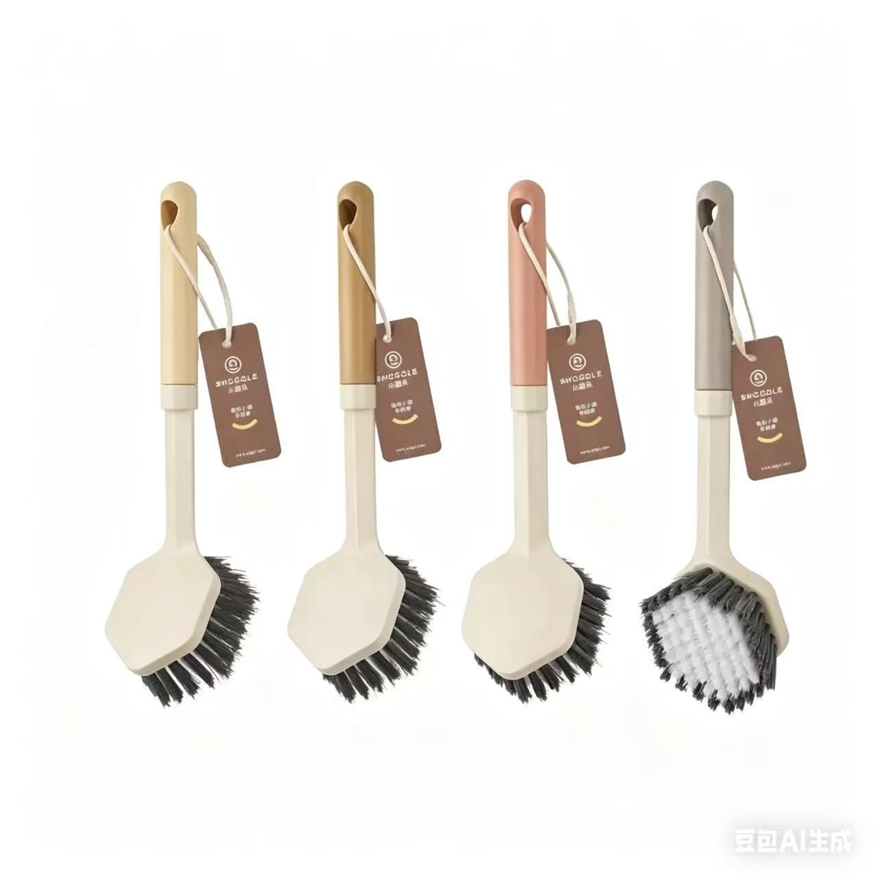 New Product for Home Use, Multifunctional Pot Cleaning Tool, Kitchen Pot Cleaning Brush, Dishwashing Brush, Long-Handled Pot Brush, Wholesale