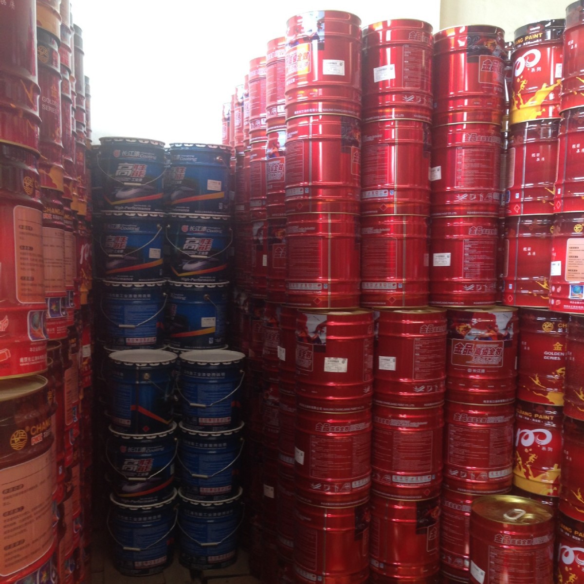长江牌油漆-C06-18铁红醇酸带锈底漆