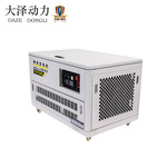 大泽动力TOTOY15 15KW汽油发电机组智能自启动水冷四轮低噪音箱式