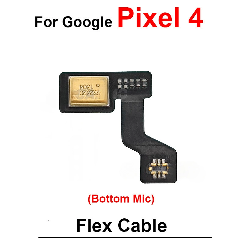 Кабель нижнего и верхнего микрофона для Google Pixel 2 / 4 XL / 3 XL / 5 / 7 / 6