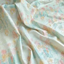 新款提花浮光锦新中式面料 国风缎面汉服女装开衫布料中式锦布