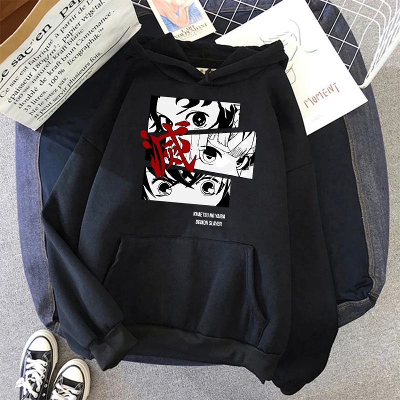 Y2k Japan Anime Women Sweatshirts Manga Plus Size Hoodie