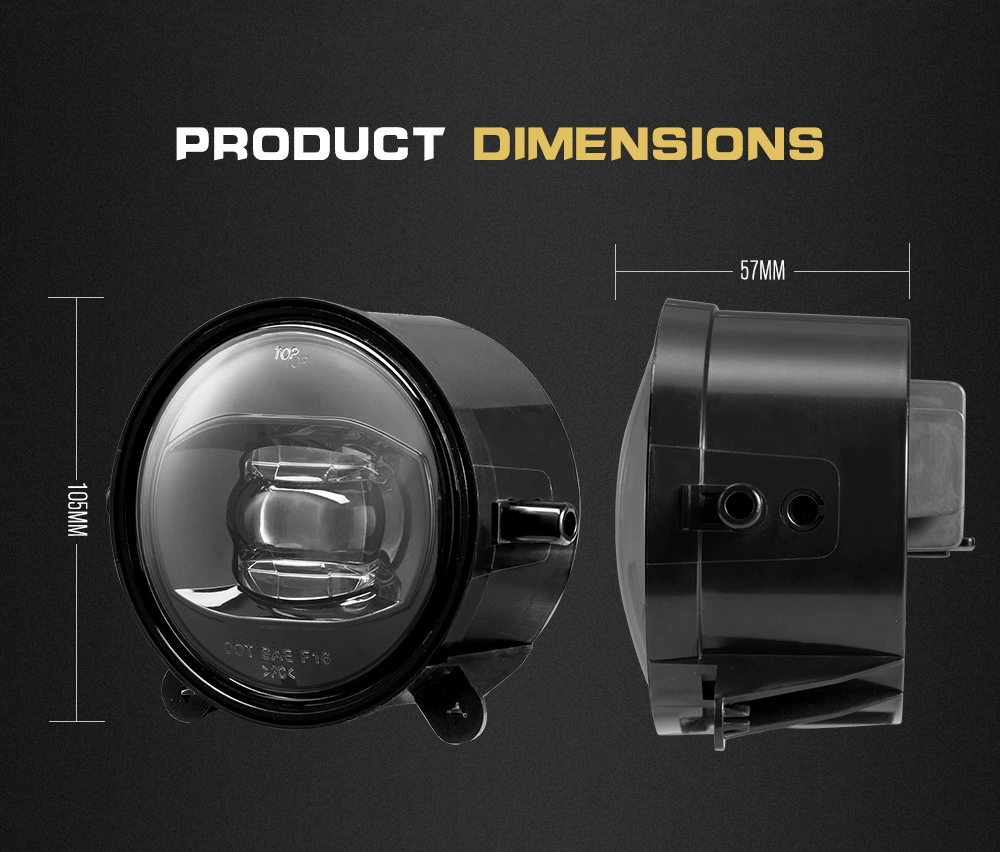 Производитель SOURCE FIERYRED пикап Внедорожник модификация автомобиля светодиодная противотуманная фара