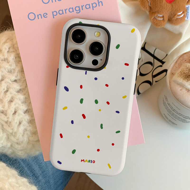 High Color Value Small Color Strip Dirty Resistant Film Case 2-in -1 for Apple 16Pro Phone Case 15/13 Soft Case Hard Case High Color Value Small Color Strip Dirty Resistant Film Case 2-in -1 for Apple 16Pro Phone Case 15/13 Soft Case Hard Case