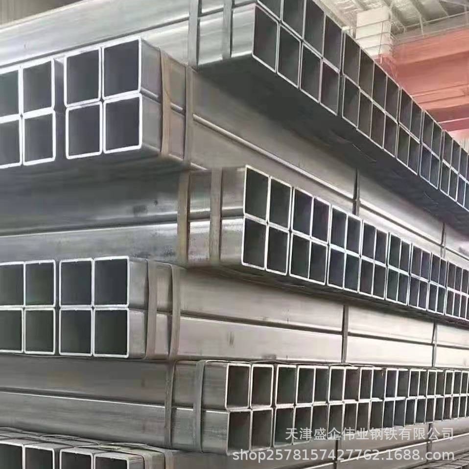 定制钢材方管方钢  镀锌方管钢材6米20*20方管铁方管型材铁方通