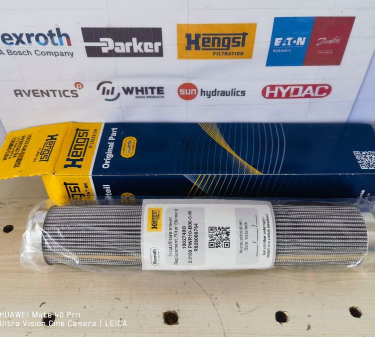 1002740B R928006764 2.0100PWR10-B00-0-M # Hengst液压滤芯，全