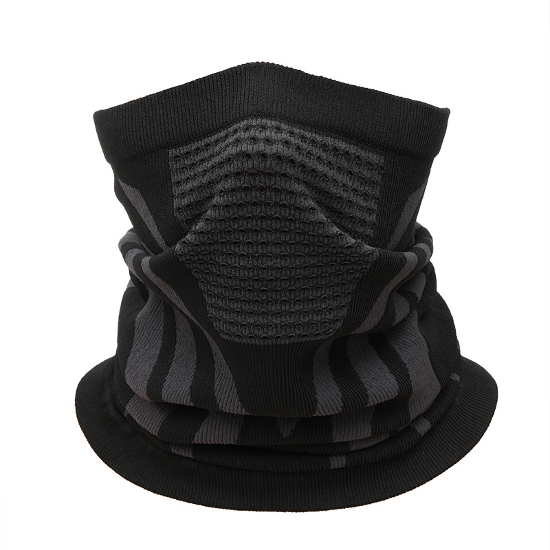Fahrradschal, Skimaske, Bergsteiger-/Angelschal, Outdoor-Kopftuch, Fahrradausrüstung, warmer Halsschutz, kältebeständige Maske_voghion.com