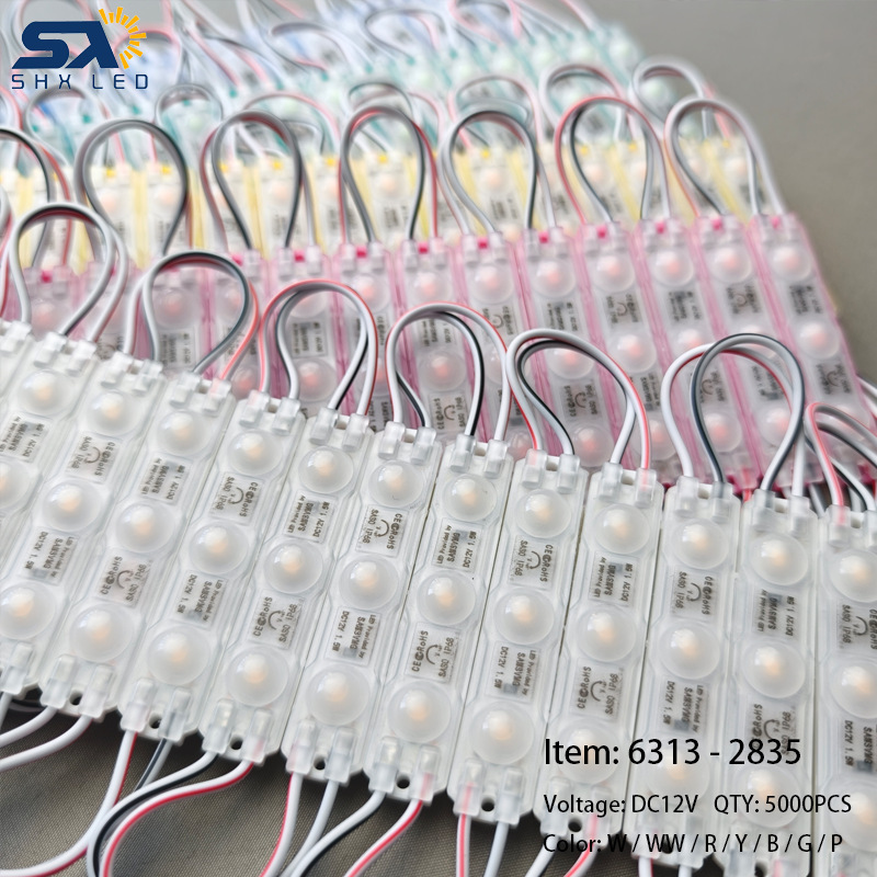 LED6313 Ultrasonic Module 2835 Large Chip 1.5W Module Inner Luminous Outdoor Waterproof Light Box Light Source