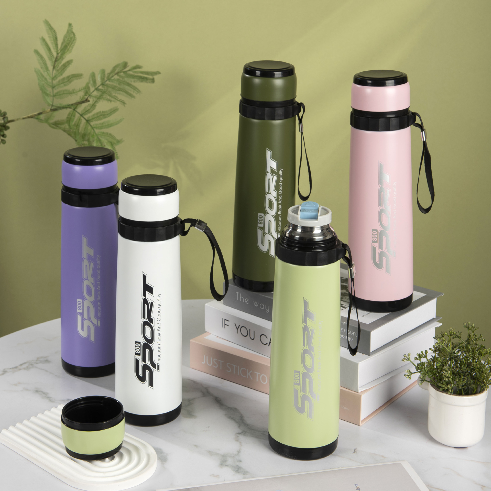 富达杯304不锈钢保温杯 大容量户外便携水杯车载水壶支持品牌定制