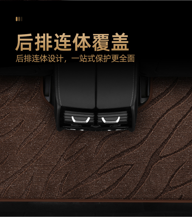 Starry Sky Blanket Imitation Cashmere Car Floor Mats Upper Layer Driver's Seat Rear Split One-Piece Carpet Starry Sky Blanket Floor Mat Blanket