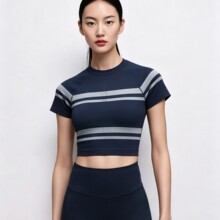 ���Sֱ�lLuluͬ�� Cropped 2.0 Stripe�ٸɟo�p�����٤����T��Ů
