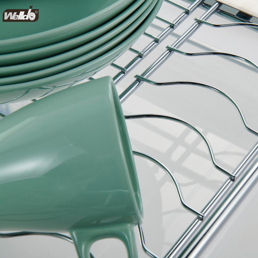 Welldo纬东 厨房地柜碗碟拉篮橱柜抽屉式碗碟拉篮炉台碗碟拉篮