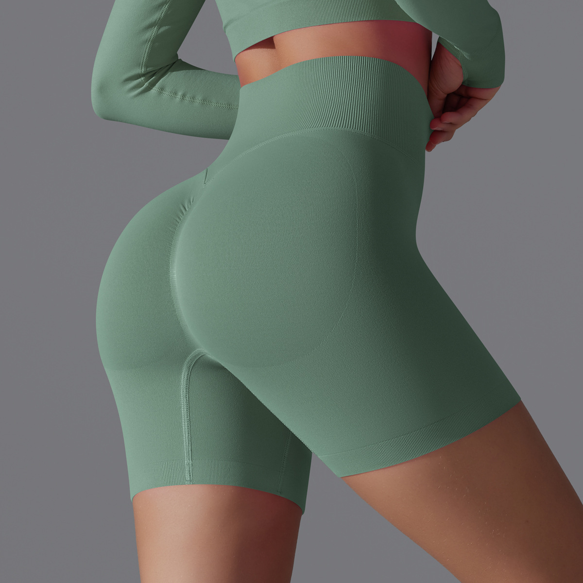 Simple Style Sport Style Solid Color Nylon Collarless Active Bottoms Skinny Pants Sweatpants display picture 50