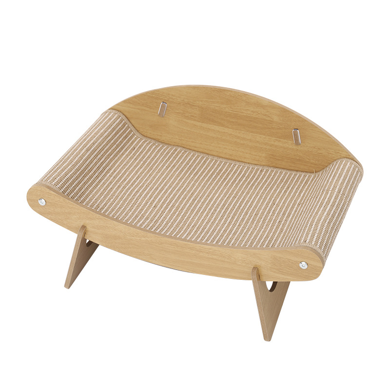 Sofá de gato de sisal, cuerda de sisal, tabla de agarre de gato, resistente al desgaste, sin caspa, tabla de garras de gato, almohadilla de sisal, nido de gato, cuerda de cáñamo, sillón reclinable de gato