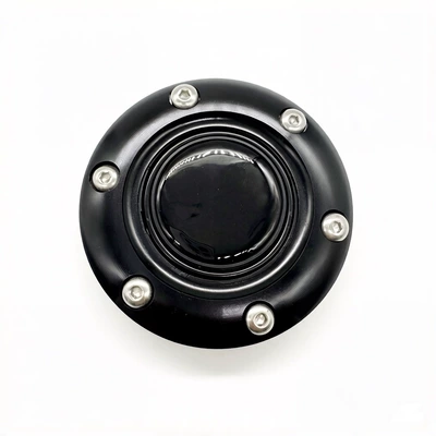 Cross-Border Hot-Selling Car Modification Steering Steering wheel - black